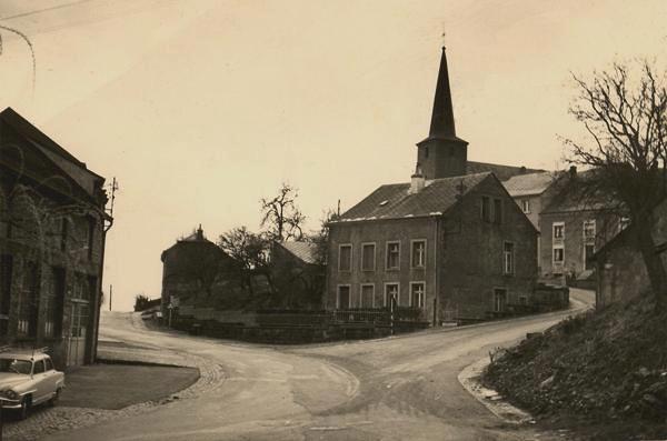 Alte Schule 1950 (web)7.jpg - Alte Schule von Zolwer 1950© CW